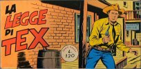 TEX raccoltine Serie Rossa  n.157 - La legge di Tex