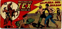 TEX serie a striscia - Prima serie (1/60)  n.36 - La Mesa del diablo