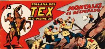 TEX serie a striscia - Prima serie (1/60)  n.43 - Montales, el desperado