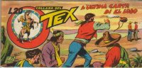 TEX serie a striscia - 6 - Serie Verde (1/48)  n.15 - L'ultima carta di El Lobo