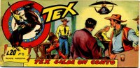 TEX serie a striscia - 13 - Serie Arizona (1/21)  n.6 - Tex salda un conto