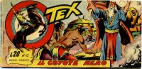 TEX serie a striscia - 13 - Serie Arizona (1/21)  n.13 - Il coyote nero