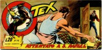 TEX serie a striscia - 13 - Serie Arizona (1/21)  n.14 - Attentato a S. Rafael