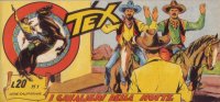TEX serie a striscia - 14 - Serie California  n.1 - I cavalieri della notte