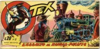 TEX serie a striscia - 15 - Serie Kansas (1/21)  n.2 - L'assalto alla Kansas-Pacific