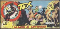 TEX serie a striscia - 15 - Serie Kansas (1/21)  n.8 - La banda di Sam Culver