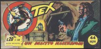 TEX serie a striscia - 15 - Serie Kansas (1/21)  n.18 - Un delitto misterioso