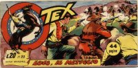 TEX serie a striscia - 15 - Serie Kansas (1/21)  n.20 - Luis, il meticcio