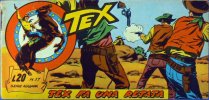 TEX serie a striscia  n.17 - Tex fa una retata