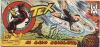 TEX serie a striscia - 29 - Serie Leopardo Nero (1/35)  n.10 - Il lago scarlatto