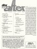 ALTERLINUS  n.8 (104) - AlterAlter Anno 9 (1982)