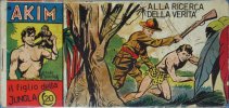 AKIM il figlio della jungla - albo Gioiello - Seconda Serie - Anno 1952  n.6 - Alla ricerca della verit
