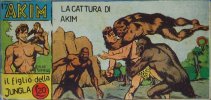 AKIM il figlio della jungla - albo Gioiello - Seconda Serie - Anno 1952  n.17 - La cattura di Akim