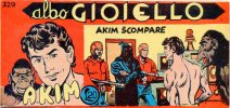AKIM il figlio della jungla - albo Gioiello - Seconda Serie - Anno 1958  n.329 - Akim scompare