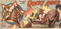ROCKY RIDER  n.73 - I predoni dell'Aquila ferita