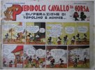 ALBI DI TOPOLINO Nerbini  n.4 var.2 - Piedidolci cavallo da corsa ... disperazione di Topolino e Minnie ...