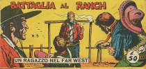 Collana FRONTIERA  n.5 - Battaglia al ranch