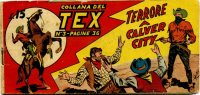 TEX serie a striscia - Prima serie (1/60)  n.3 - Terrore a Calver City