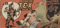 TEX serie a striscia - Seconda serie (1/75)  n.12 - Il mostro di Satania