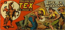 TEX serie a striscia - Seconda serie (1/75)  n.28 - Lupe, la messicana