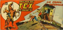 TEX serie a striscia - Seconda serie (1/75)  n.33 - La corsa infernale