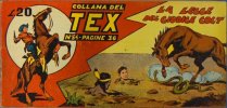 TEX serie a striscia - Seconda serie (1/75)  n.64 - La legge del giudice Colt