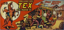 TEX serie a striscia - Seconda serie (1/75)  n.74 - Solo contro tutti