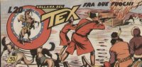 TEX serie a striscia - Terza serie (1/33)  n.30 - Fra due fuochi
