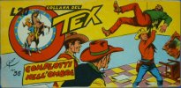 TEX serie a striscia - Quinta serie (1/46)  n.36 - Complotti nell'ombra