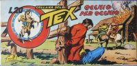 TEX serie a striscia - 7 - Serie Rossa (1/24)  n.9 - Occhio per occhio