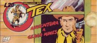 TEX serie a striscia - 8 - Serie Azzurra (1/14)  n.1 - Avventura a Cedar Mines