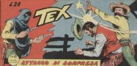 TEX serie a striscia - 9 - Serie Gialla (1/18)  n.8 - Attacco di sorpresa
