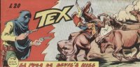 TEX serie a striscia - 9 - Serie Gialla (1/18)  n.9 - La fuga da Devil's Hill