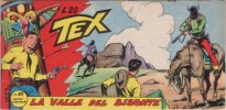 TEX serie a striscia - 10 - Serie Smeraldo (1/27)  n.18 - La valle del bisonte