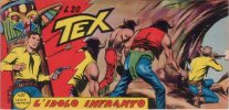 TEX serie a striscia - 10 - Serie Smeraldo (1/27)  n.21 - L'idolo infranto