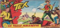 TEX serie a striscia - 10 - Serie Smeraldo (1/27)  n.22 - La valle maledetta
