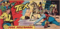 TEX serie a striscia - 10 - Serie Smeraldo (1/27)  n.23 - Fuga nell'ombra