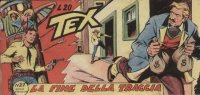 TEX serie a striscia - 10 - Serie Smeraldo (1/27)  n.27 - La fine della traccia