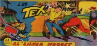 TEX serie a striscia - 11 - Serie Rubino (1/18)  n.3 - Al 'Silver Nugget'