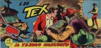 TEX serie a striscia - 11 - Serie Rubino (1/18)  n.9 - Il tesoro nascosto