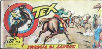 TEX serie a striscia - 12 - Serie Topazio (1/15)  n.3 - Traccia di sangue