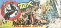 TEX serie a striscia - 12 - Serie Topazio (1/15)  n.7 - Fuga nella notte