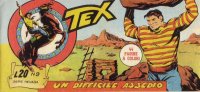 TEX serie a striscia - 16 - Serie Nevada (1/15)  n.9 - Un difficile assedio
