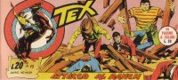 TEX serie a striscia - 16 - Serie Nevada (1/15)  n.13 - Attacco al ranch