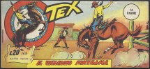 TEX serie a striscia - 19 - Serie Pecos (1/18)  n.3 - Il villaggio fantasma