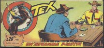 TEX serie a striscia - 19 - Serie Pecos (1/18)  n.5 - Un'infernale partita