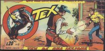TEX serie a striscia - 19 - Serie Pecos (1/18)  n.6 - Tex d una lezione