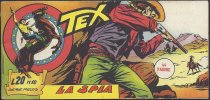 TEX serie a striscia - 19 - Serie Pecos (1/18)  n.10 - La spia