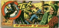 TEX serie a striscia - 20 - Serie Oklahoma (1/14)  n.9 - Il ricatto di Milton
