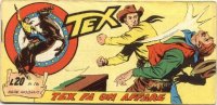 TEX serie a striscia  n.16 - Tex fa un affare
